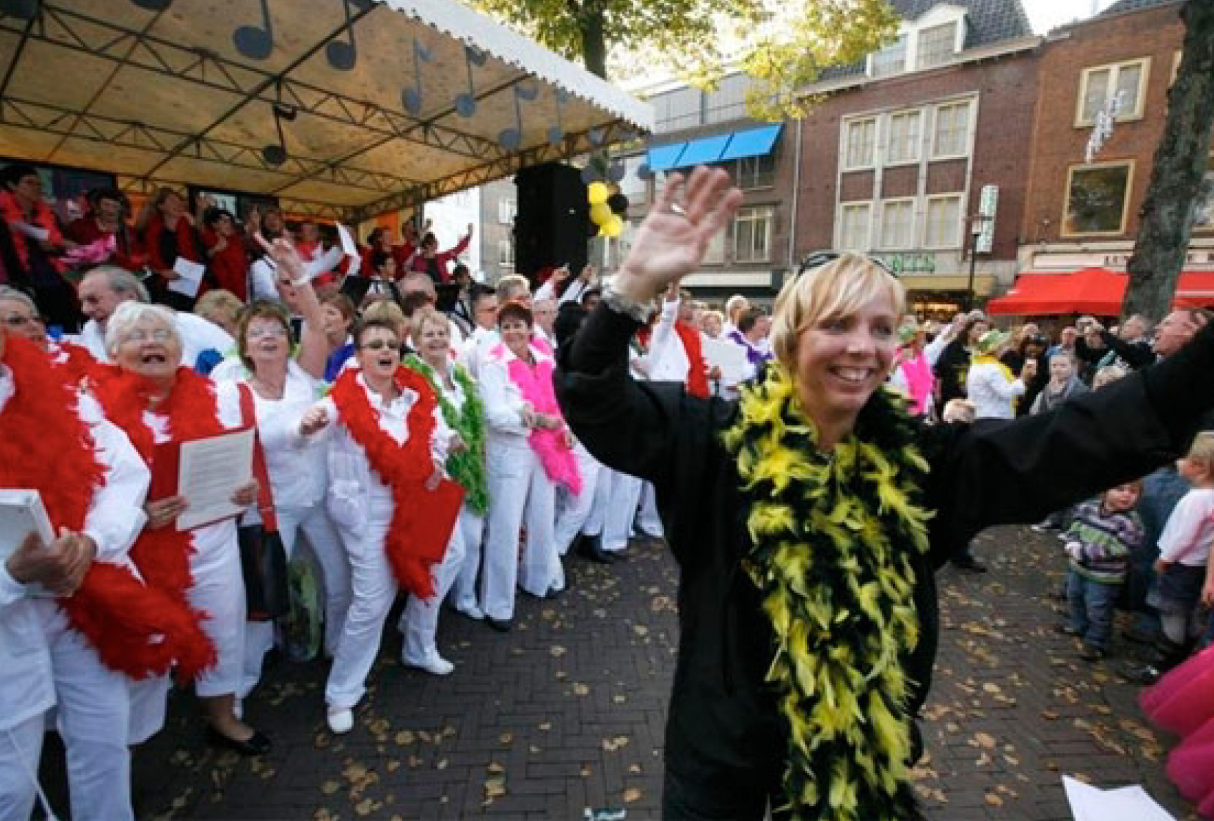 Uitje van vrijwilligers De Groene Luiken naar Lelystad - 12 oktober 2012